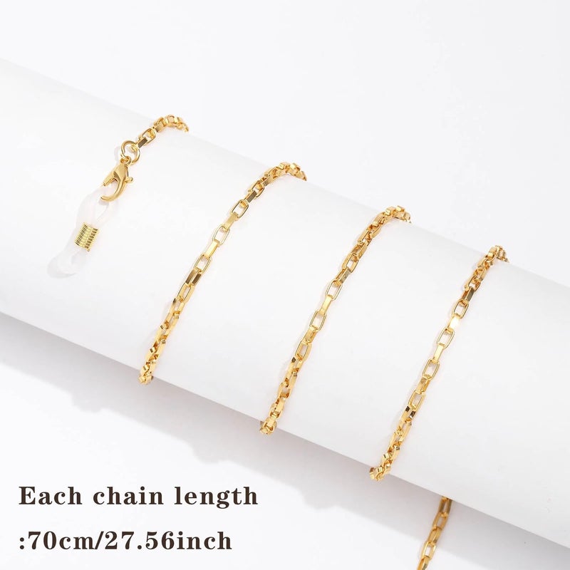 NEWITIN 11 Pieces Eyeglass Chains for Women Sunglasses Strap Holders Sunglasses Mask Necklace Lanyard for Women Men - Image 2